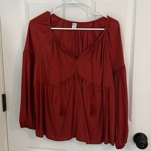Old Navy Long Sleeve Blouse